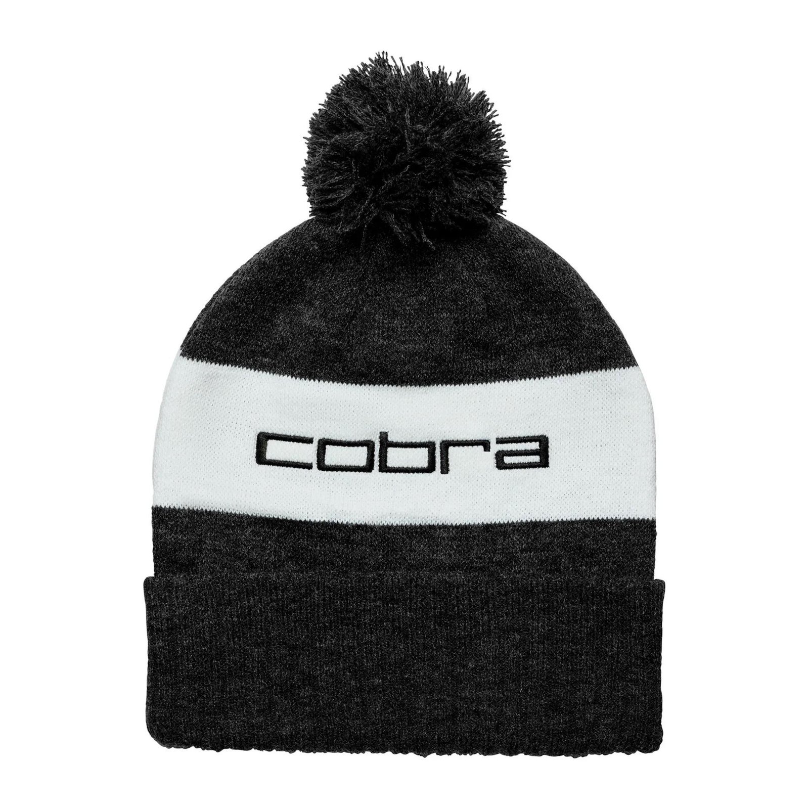 Cobra Pom Beanie berretto invernale, puma black/white glow