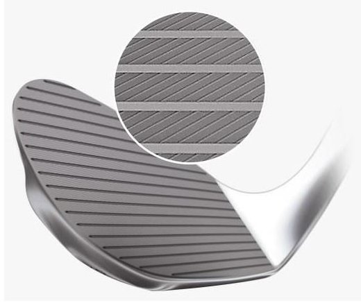 DEMO Callaway Jaws Raw Full Toe Chrome wedge, acciaio