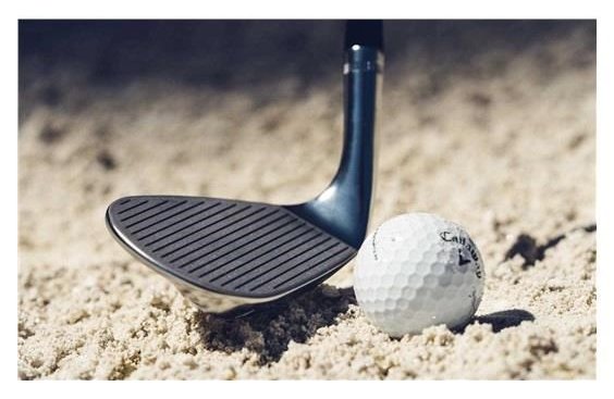 DEMO Callaway Jaws Raw Full Toe Chrome wedge, acciaio