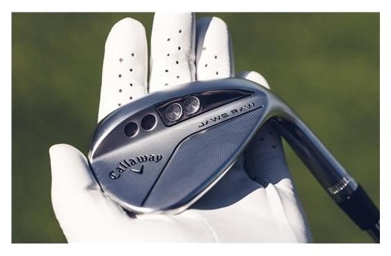 DEMO Callaway Jaws Raw Full Toe Chrome wedge, acciaio