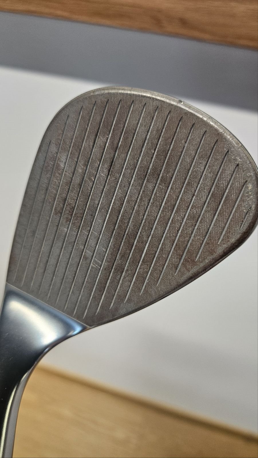 DEMO Callaway Jaws Raw Full Toe Chrome wedge, acciaio