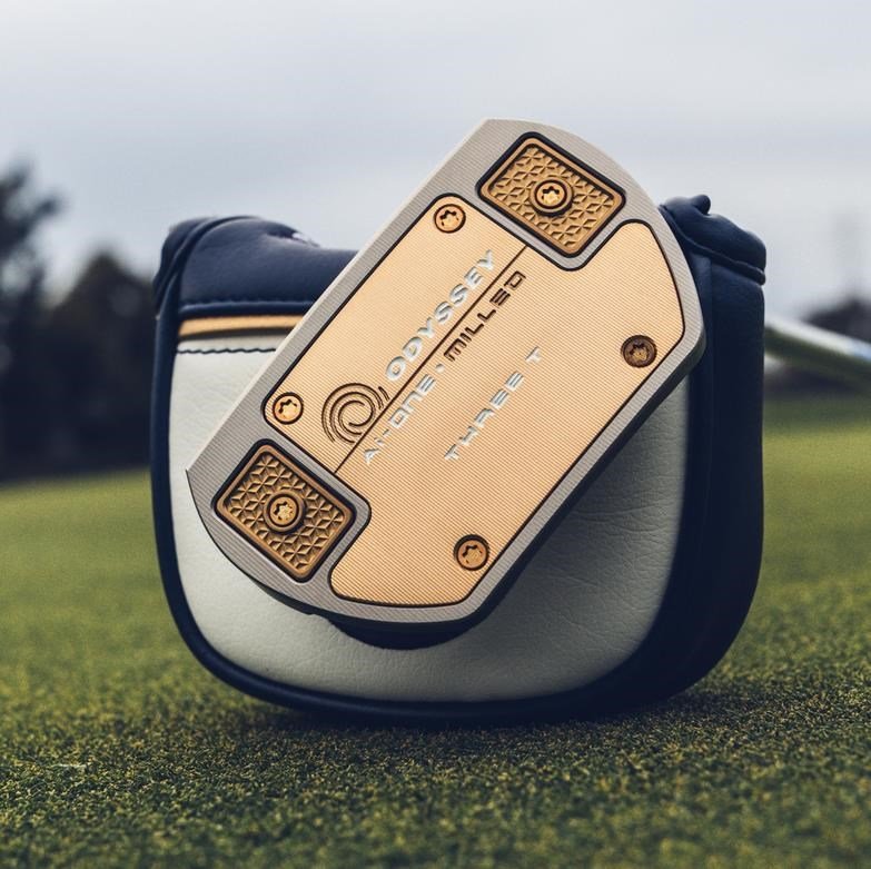 Odyssey Ai-ONE Silver Milled THREE T putter