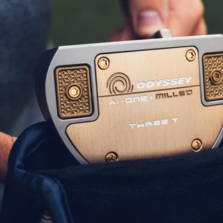 Odyssey Ai-ONE Silver Milled THREE T putter