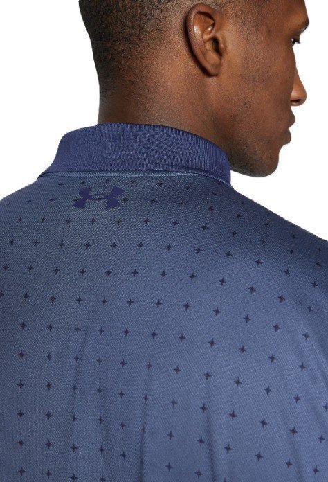 Under Armour Matchplay Printed polo da uomo, midnight navy