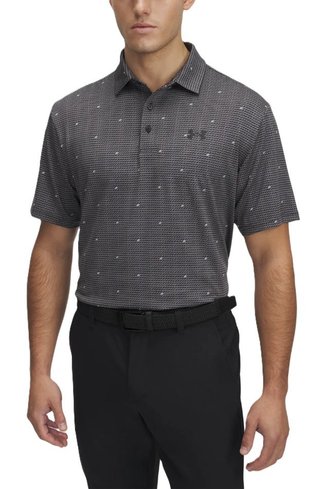 Under Armour Playoff 3.0 Printed polo da uomo, castlerock