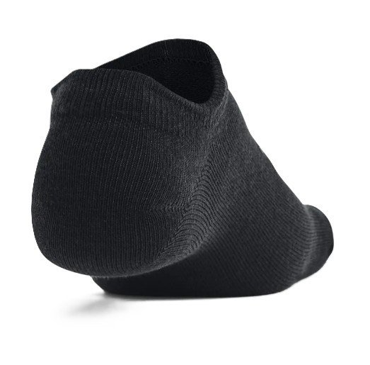 Under Armour Essential No Show calzini unisex, neri