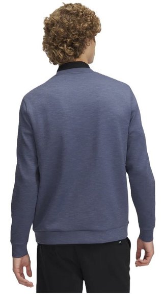 Under Armour Drive Midlayer Crew felpa da uomo, downpour gray