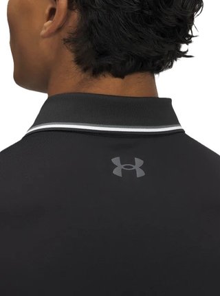 Under Armour Playoff 3.0 Rib polo uomo, nero