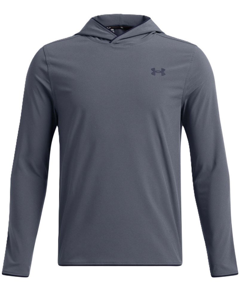 Under Armour Drive felpa con cappuccio da bambino, downpour gray