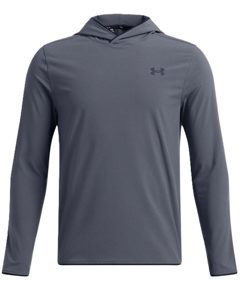 Under Armour Drive felpa con cappuccio da bambino, downpour gray