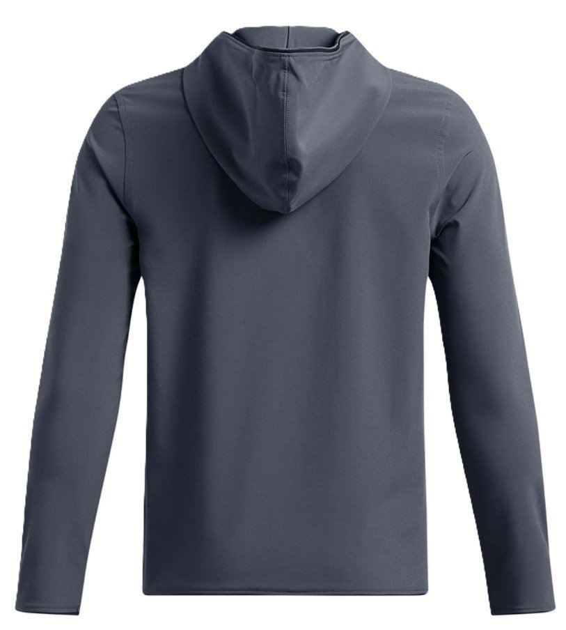 Under Armour Drive felpa con cappuccio da bambino, downpour gray