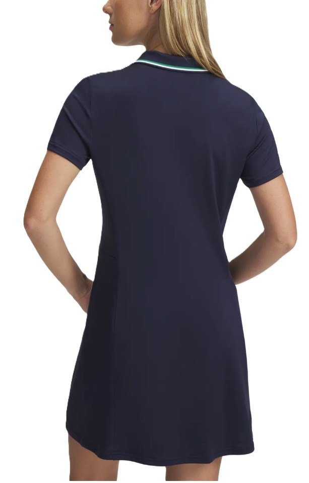 Under Armour Drive SS vestito da golf donna, midnight navy