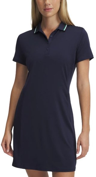 Under Armour Drive SS vestito da golf donna, midnight navy