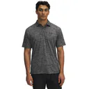 Under Armour Drive Jacquard polo da uomo, nero