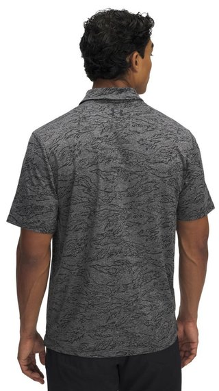 Under Armour Drive Jacquard polo da uomo, nero