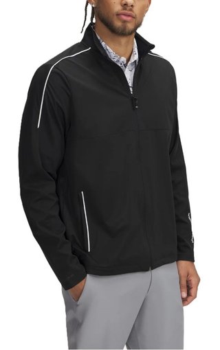 Under Armour Drive Wind Full Zip felpa con zip uomo, nera