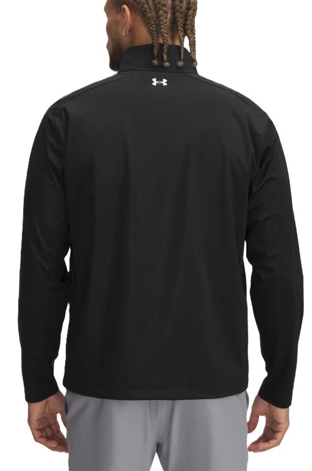 Under Armour Drive Wind Full Zip felpa con zip uomo, nera