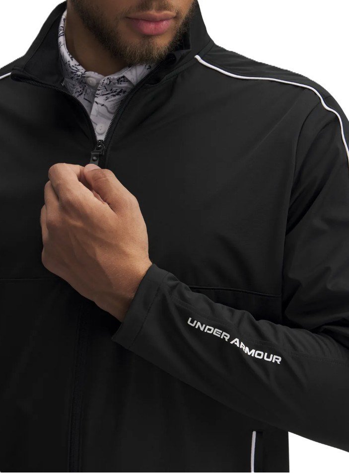 Under Armour Drive Wind Full Zip felpa con zip uomo, nera