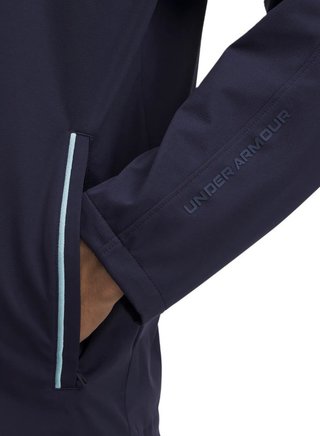Under Armour Drive Wind Full Zip felpa con zip uomo, midnight navy