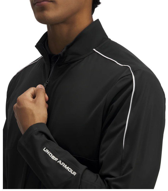 Under Armour Drive Wind Half Zip giacca da uomo, nera