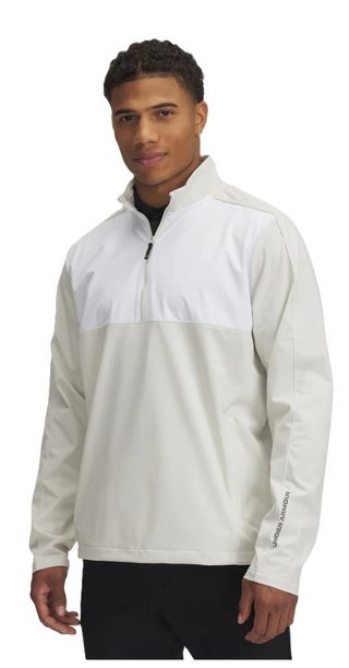 Under Armour Drive Wind Half Zip giacca da uomo, summit white