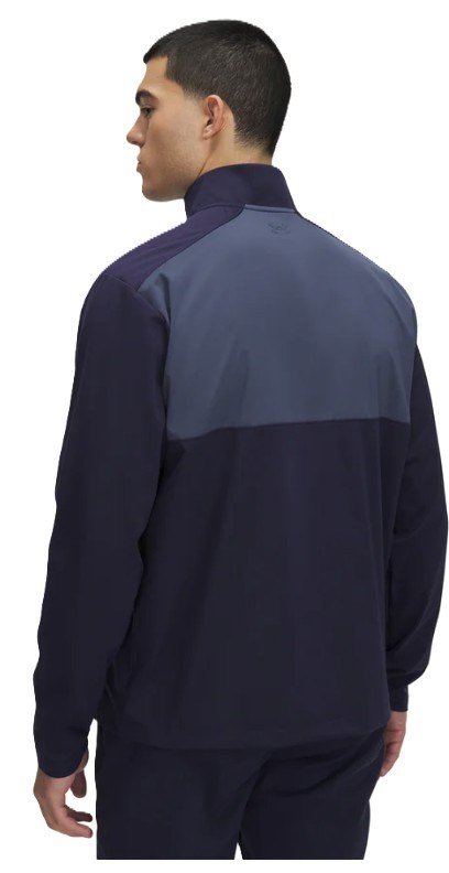 Under Armour Drive Wind Half Zip giacca da uomo, midnight navy