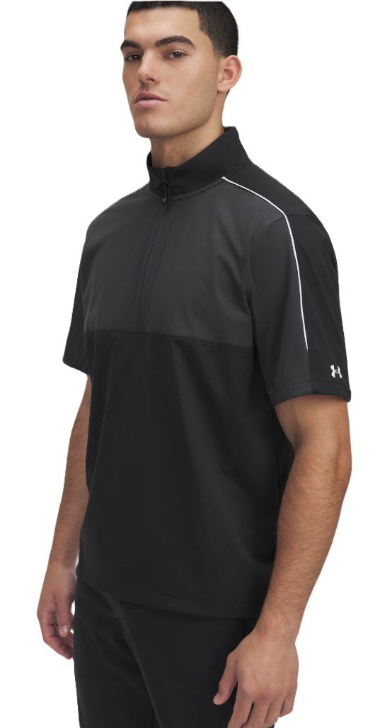 Under Armour Drive Wind Short Sleeve giacca da uomo, nera