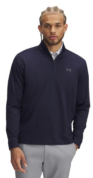 Under Armour Drive 1/4 Zip felpa da uomo, midnight navy