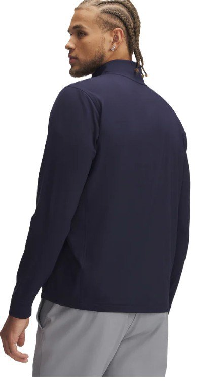 Under Armour Drive 1/4 Zip felpa da uomo, midnight navy