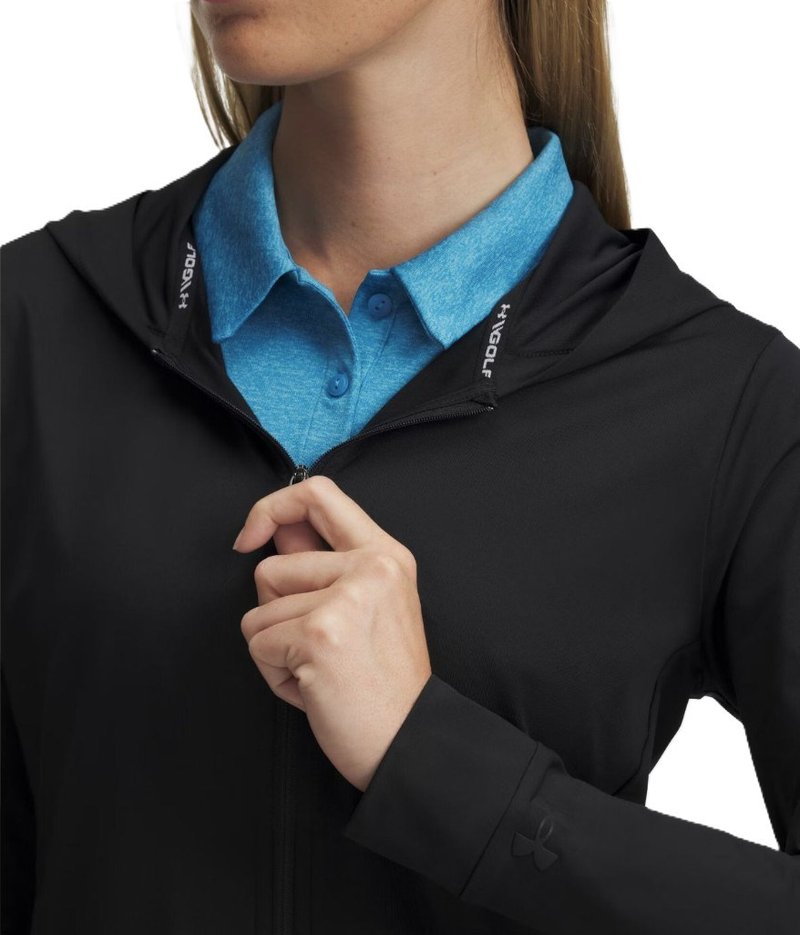 Under Armour Drive Full Zip HD felpa donna, nera