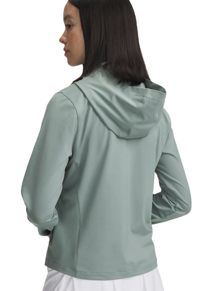 Under Armour Drive Full Zip HD felpa da donna, verde silice