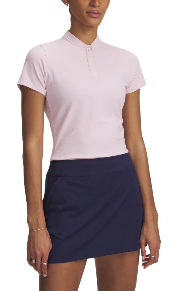 Under Armour Drive Chill SS polo donna, prime pink