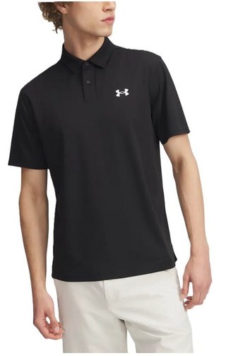 Under Armour T2G Pique polo da uomo, nero