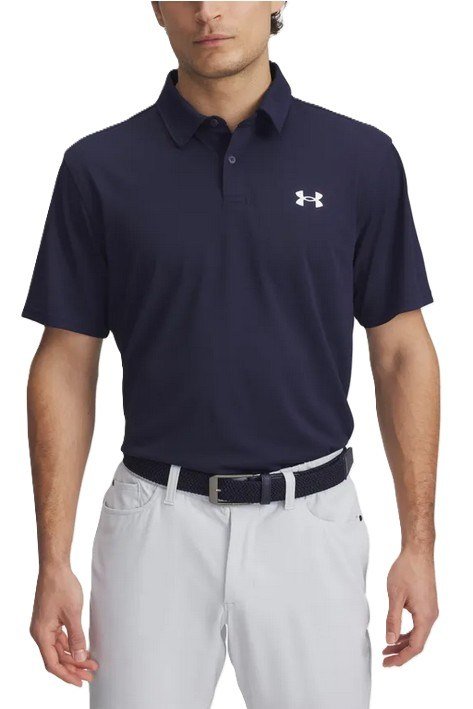 Under Armour T2G Pique polo da uomo, midnight navy