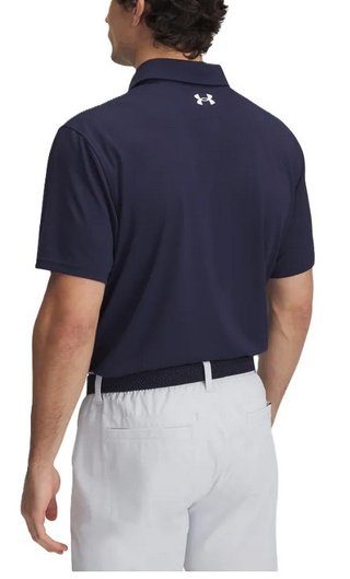 Under Armour T2G Pique polo da uomo, midnight navy