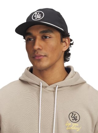 Under Armour Drive 5 Panel Snapback cappellino da uomo, nero