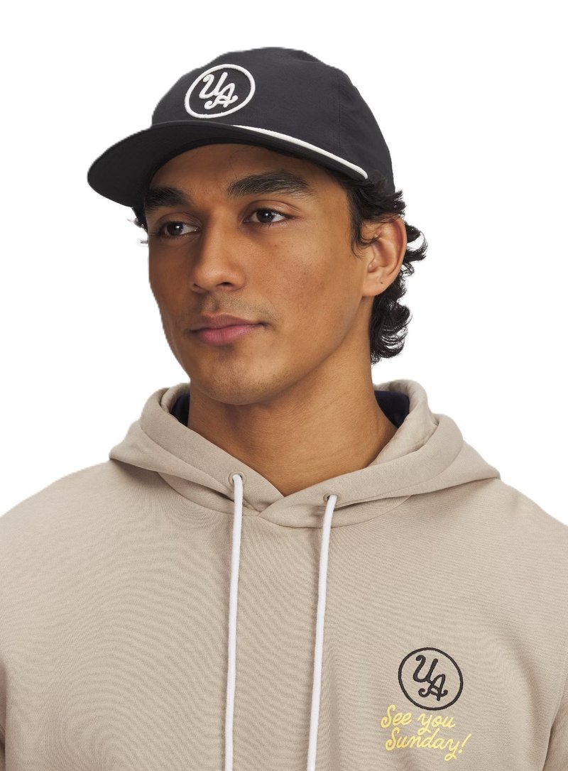 Under Armour Drive 5 Panel Snapback cappellino da uomo, nero