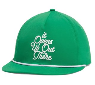 Under Armour Drive 5 Panel Snapback cappellino da uomo, team Kelly green
