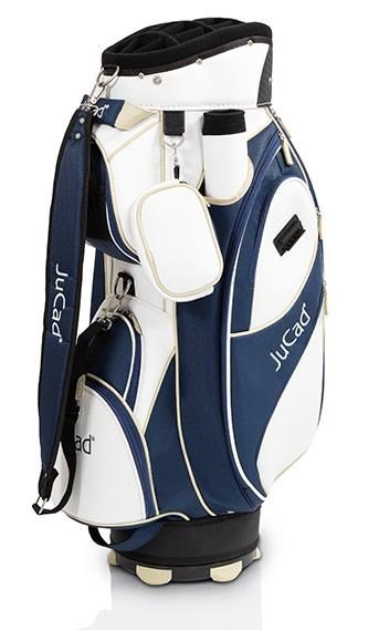 JuCad Style cart bag, bianco/blu
