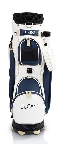 JuCad Style cart bag, bianco/blu