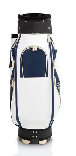 JuCad Style cart bag, bianco/blu
