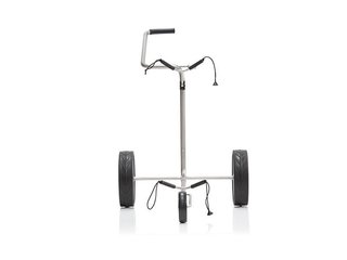 JuCad Titan carrello manuale a 3 ruote + borsa da trasporto JTT, titanio