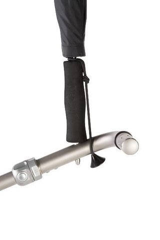 JuCad ombrello da golf telescopico 68" con pin, arancione