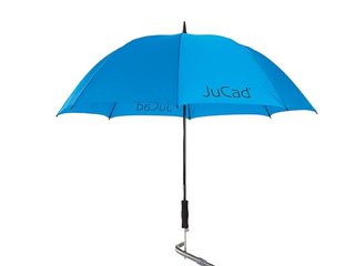 JuCad ombrello da golf telescopico 68" con pin, blu