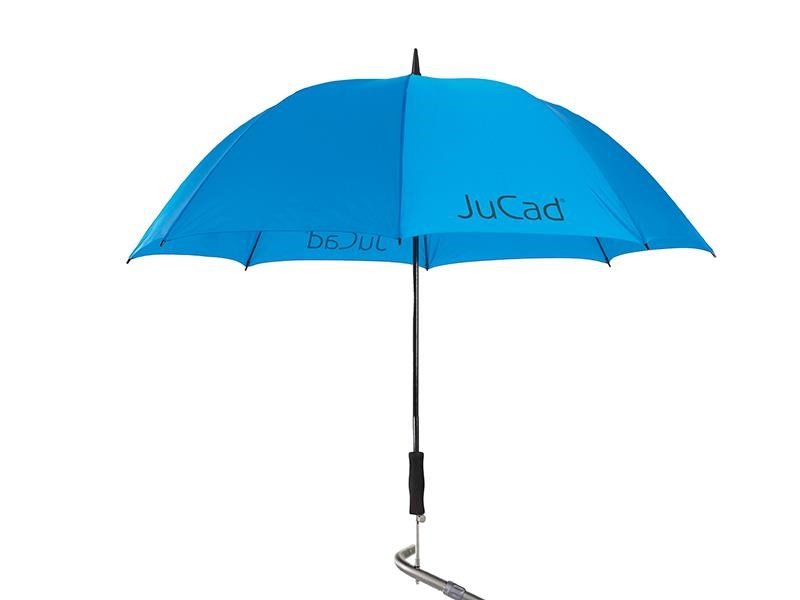 JuCad ombrello da golf telescopico 68" con pin, blu