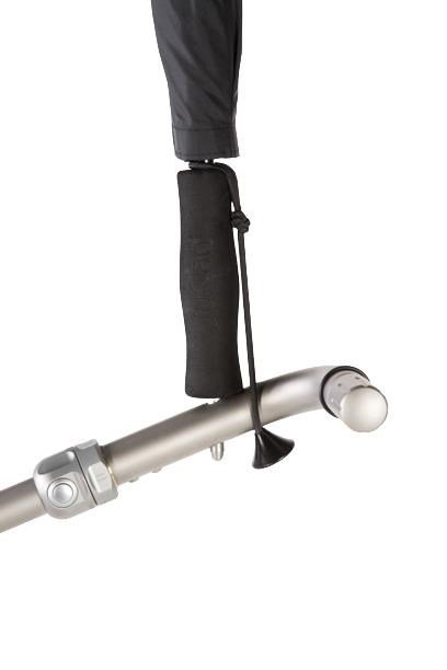 JuCad telescopic golf umbrella 68" with pin, beige