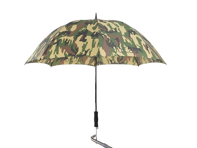 JuCad telescopic ombrello da golf 68" con pin, camouflage