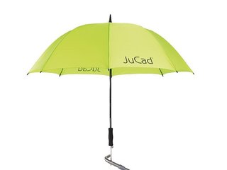 JuCad telescopic golf umbrella 68" with pin, verde