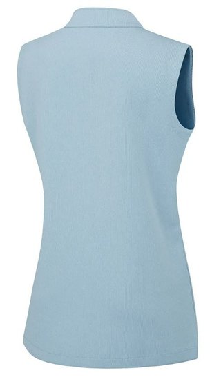 PING Lyla Half Zip gilet da donna, blu marl