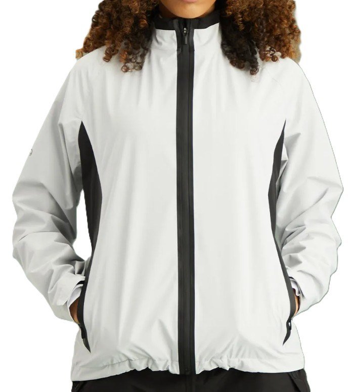 PING Stevie giacca impermeabile da donna, grigio/nero